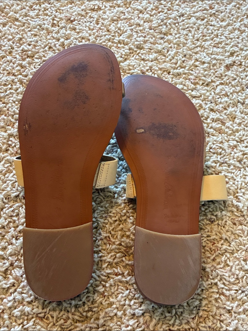 Sam Edelman Gold-Tone Slide Sandals with Chain Detail - Picture 5 of 5